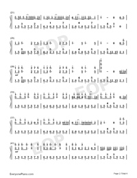 Rice Aroma Numbered Musical Notation Preview 2