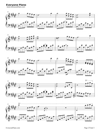 everyone piano music sheet everyone piano music sheet
