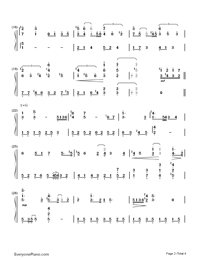 Journey(Dream Of Flight)-The Wind Rises OST Numbered Musical Notation Preview 2