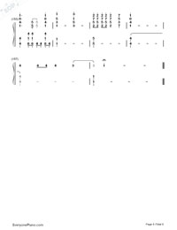 Mean-Taylor Swift Numbered Musical Notation Preview 8