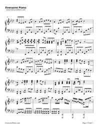 Asian Dream Song-Joe Hisaishi Stave Preview 5