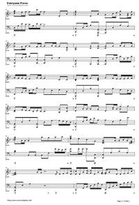 Shirayukihime-We Are All Already Dead Theme Stave Preview 2