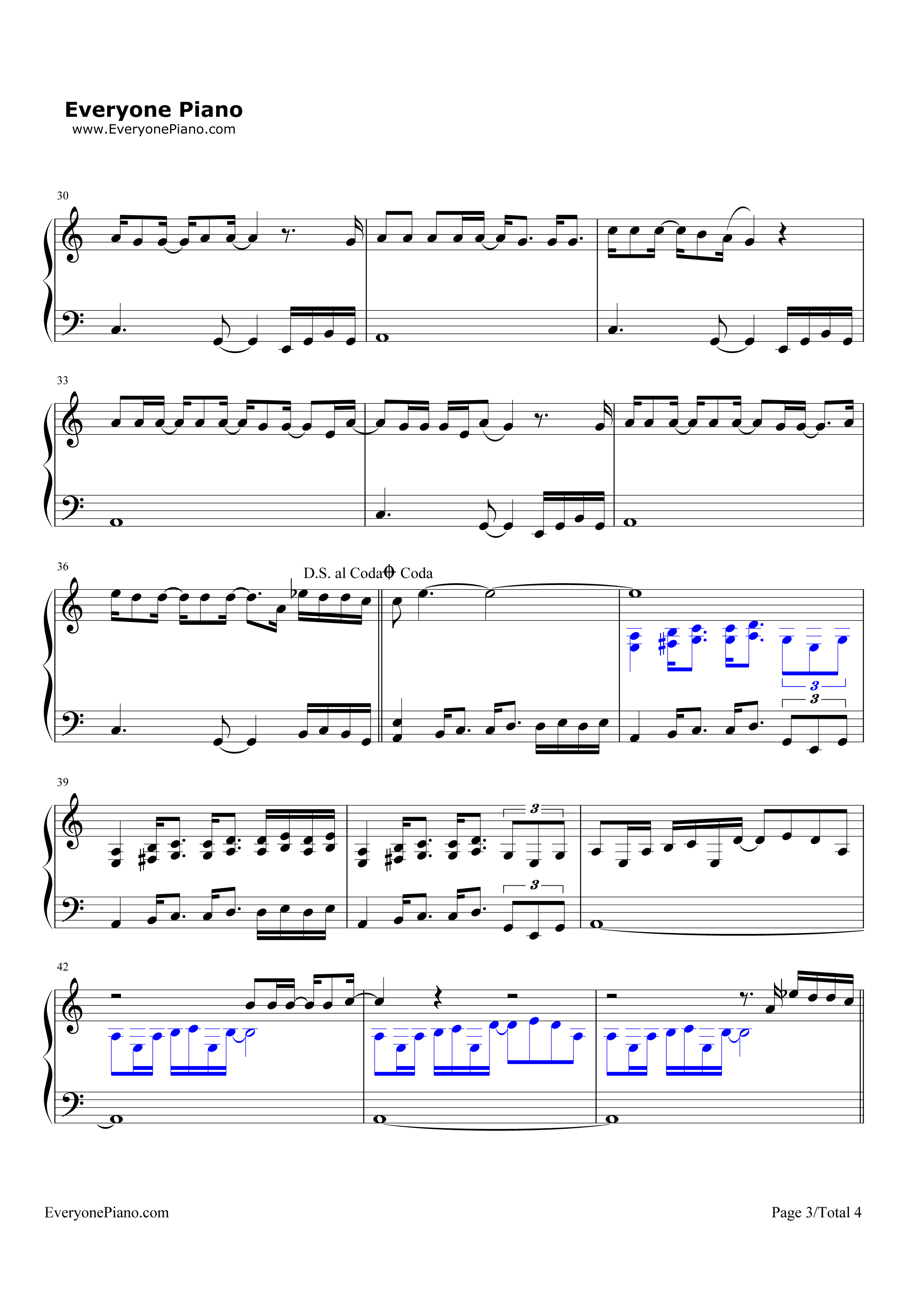 When I M Gone 3 Doors Down Stave Preview Eop Online Music Stand