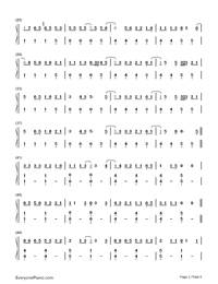 What Do I Know-Ed Sheeran Numbered Musical Notation Preview 2