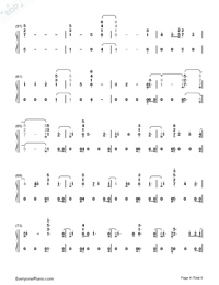 Babe-Sugarland ft Taylor Swift Numbered Musical Notation Preview 4