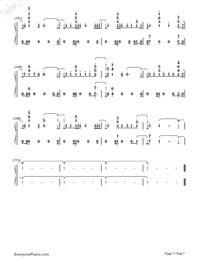 No Tears Left To Cry-Ariana Grande Numbered Musical Notation Preview 7