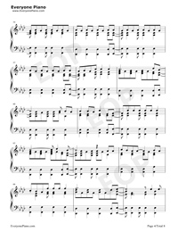 Viva la Vida-ColdPlay Stave Preview 4