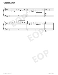 Viva la Vida-ColdPlay Stave Preview 8