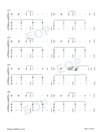 Love Is Gone-Slander ft Dylan Matthew Numbered Musical Notation Preview 2