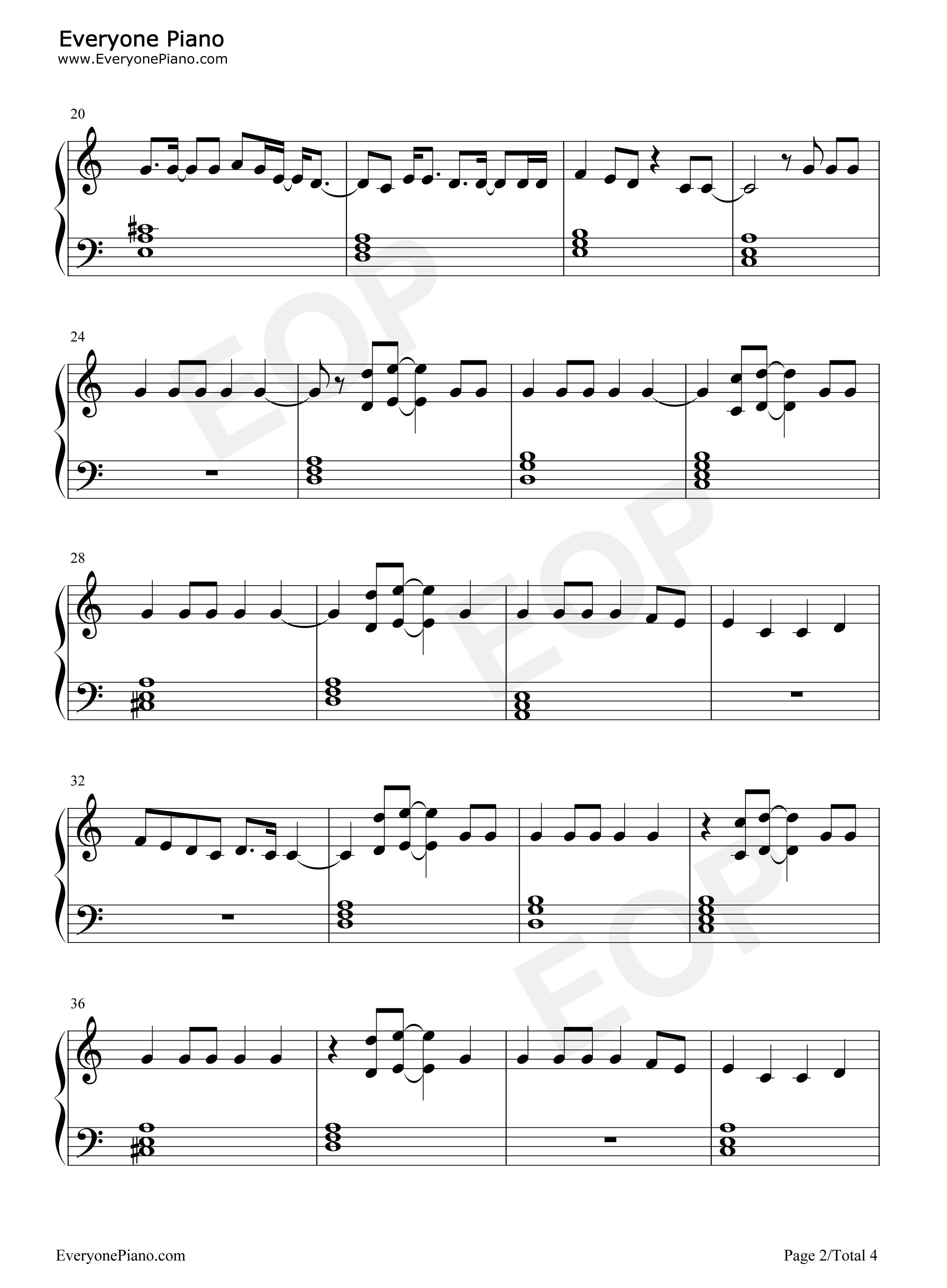 Obvious-Ariana Grande Stave Preview 2