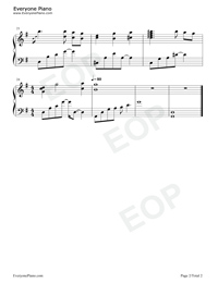 In Stories of Fading Light-Genshin Impact BGM Stave Preview 2