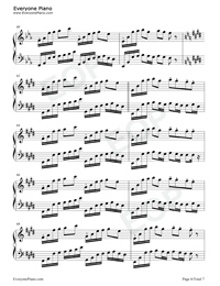 Fantasia of Autumn-Original Song Stave Preview 6