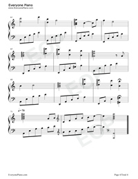 The Seventh Love Letter-Melody of the Night Ⅲ Stave Preview 4