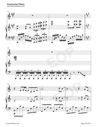 Secret Fragrance-Voice Piano Version Stave Preview 6