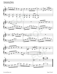 City Of Stars-Easy Version-La La Land Stave Preview 4
