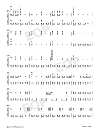 Far Horizons-The Elder Scrolls V Skyrim BGM Numbered Musical Notation Preview 2