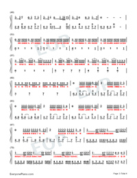 Greatest Works of Art-Genshin Impact Windsong Lyre sheet music Numbered Musical Notation Preview 3