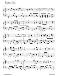 Star and Sea-Genshin Impact Windsong Lyre sheet music Stave Preview 3