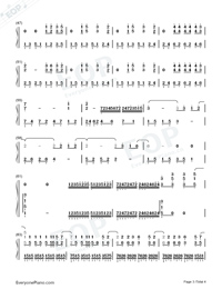 Hot N Cold-Katy Perry Numbered Musical Notation Preview 3